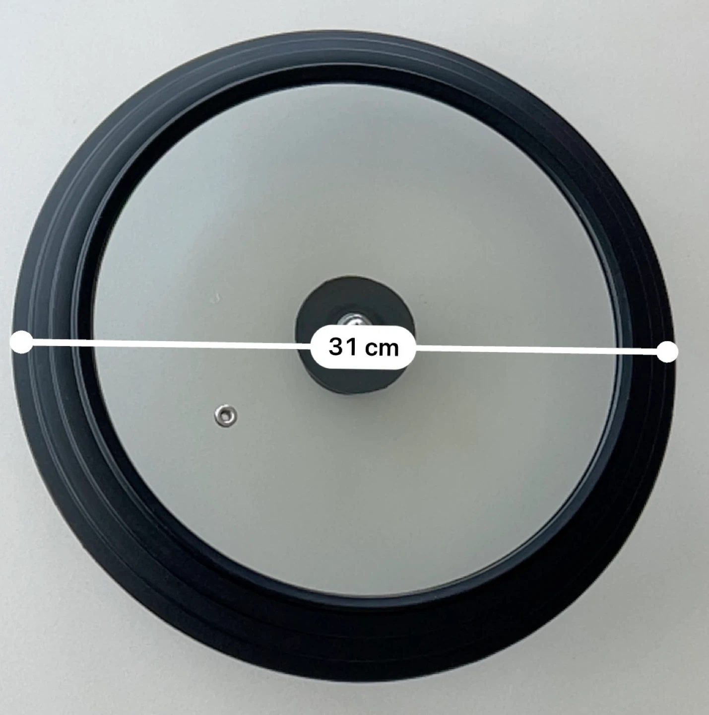 Universal Pot/Pan Lid (31 cm) Tempered Glass with Silicone Rim - photo 4