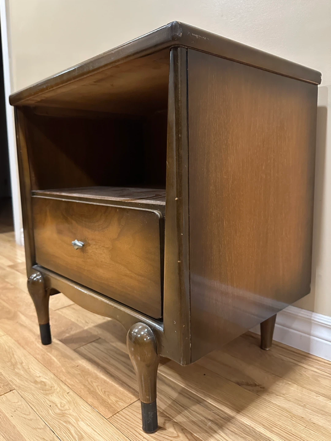 Vintage Tribond MCM Walnut Nightstand (CAN DELIVER) - photo 5