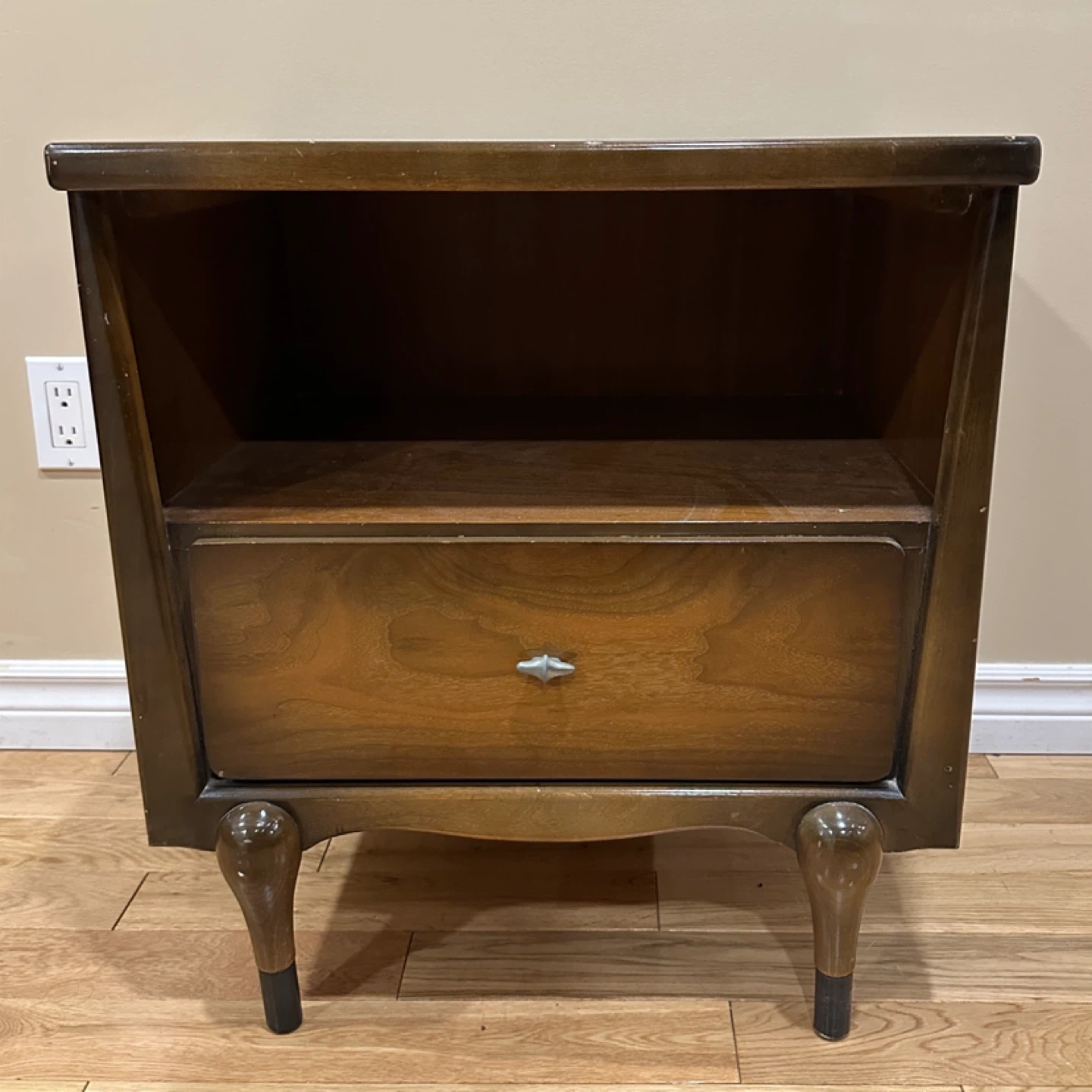 Vintage Tribond MCM Walnut Nightstand (CAN DELIVER) - photo 3