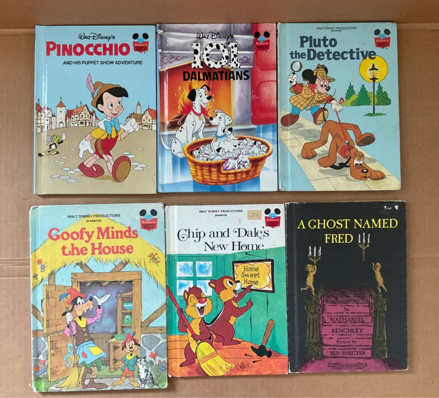 Lot of 10 Vintage Hardcover Books - Disney, etc. - photo 2