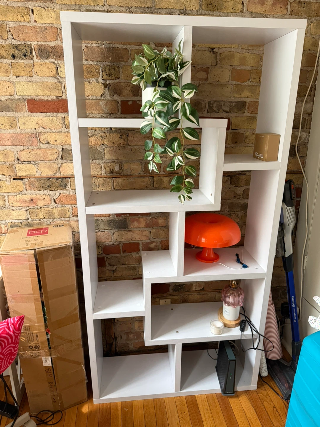 White Bookshelf