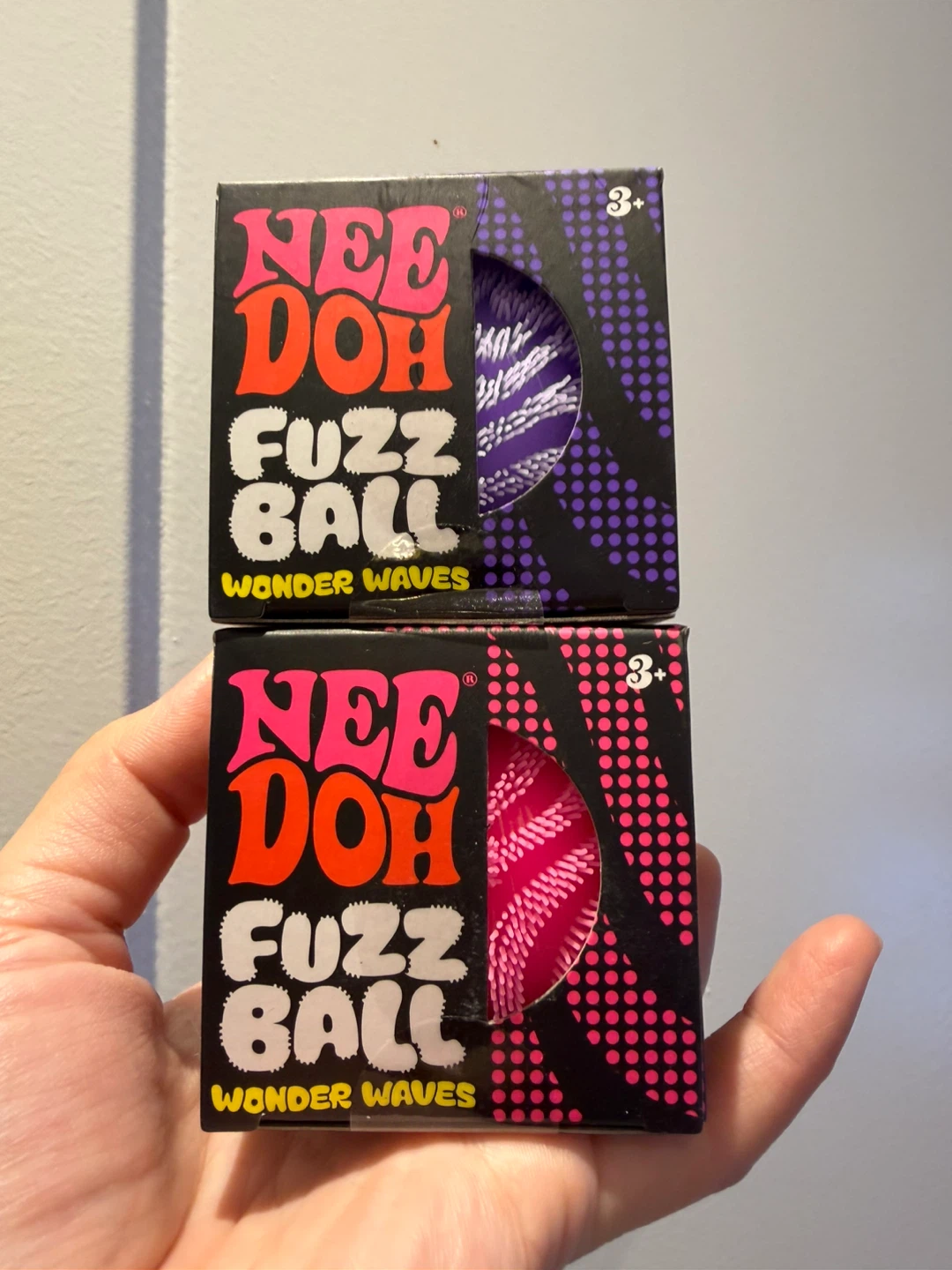 Nee Doh Fuzz Ball Wonder Waves Sensory Toy