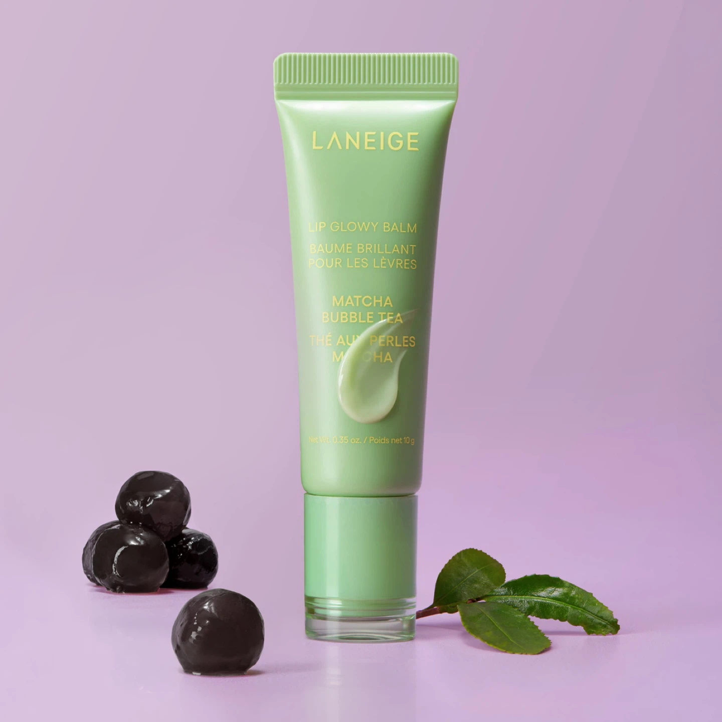 LANEIGE Lip Glowy Balm Matcha Bubble Tea - photo 3