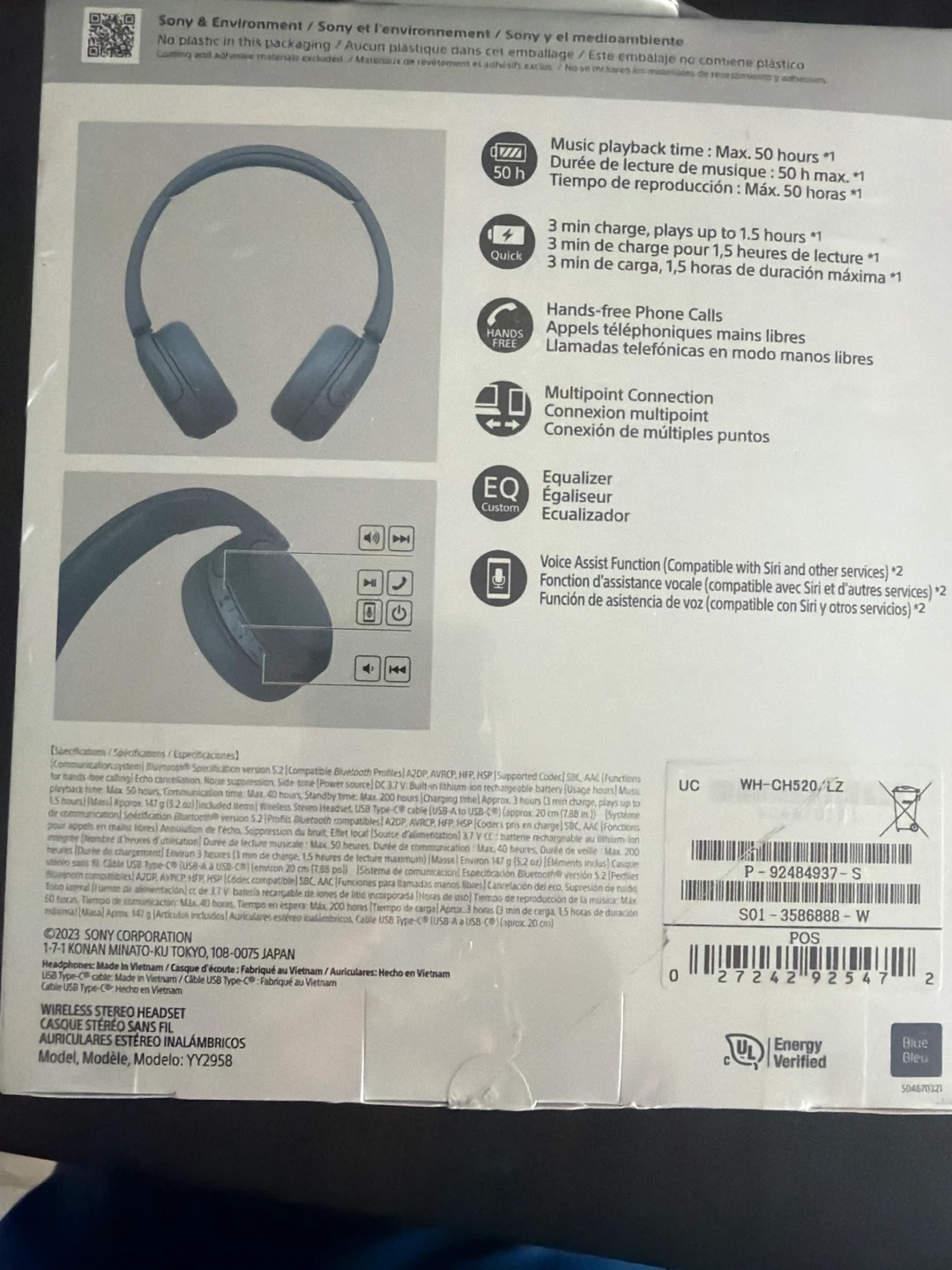 Sony wireless headphones - photo 2
