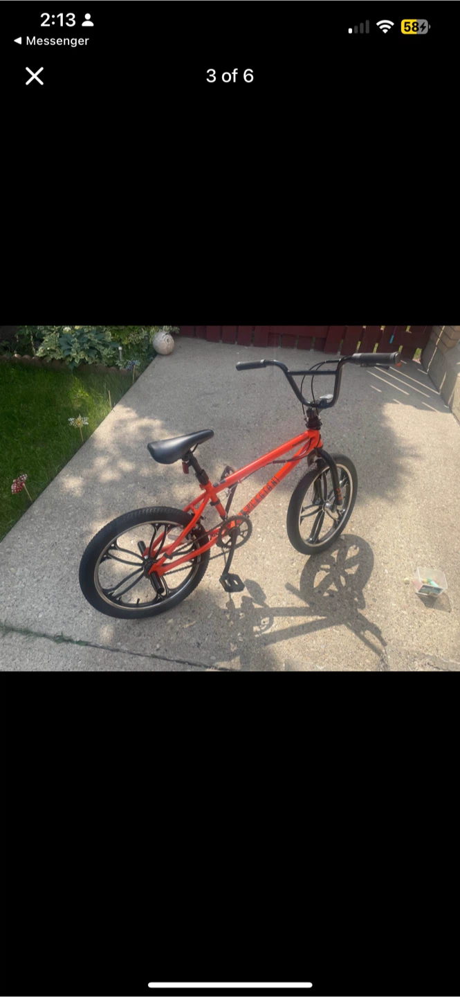 Mongoose BMX Bike - Orange