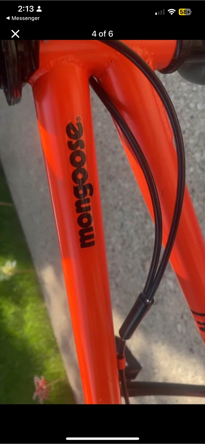 Mongoose BMX Bike - Orange - photo 2