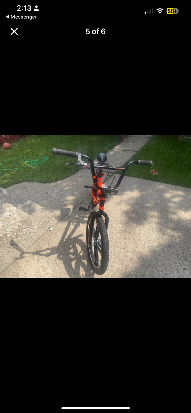 Mongoose BMX Bike - Orange - photo 3