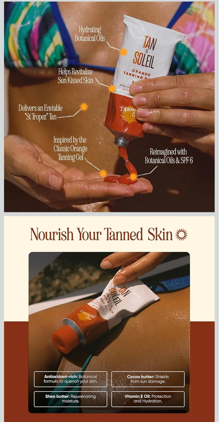 Tan De Soleil Orange Tanning Balm SPF 6 - photo 2
