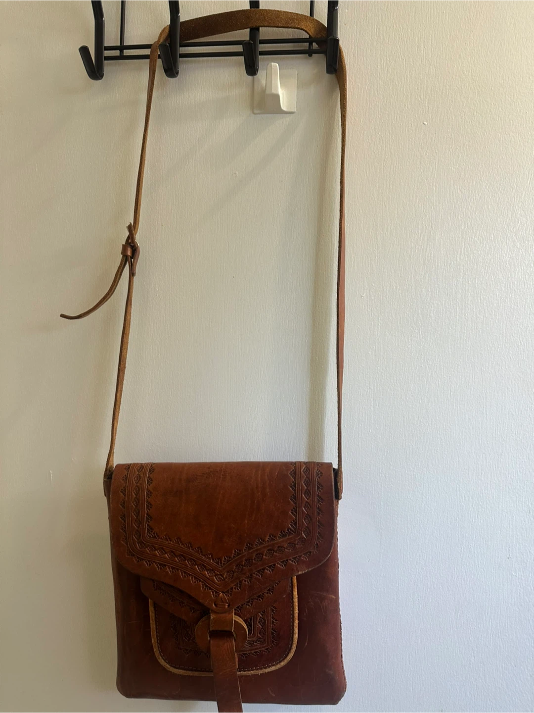 Hand made leather bag