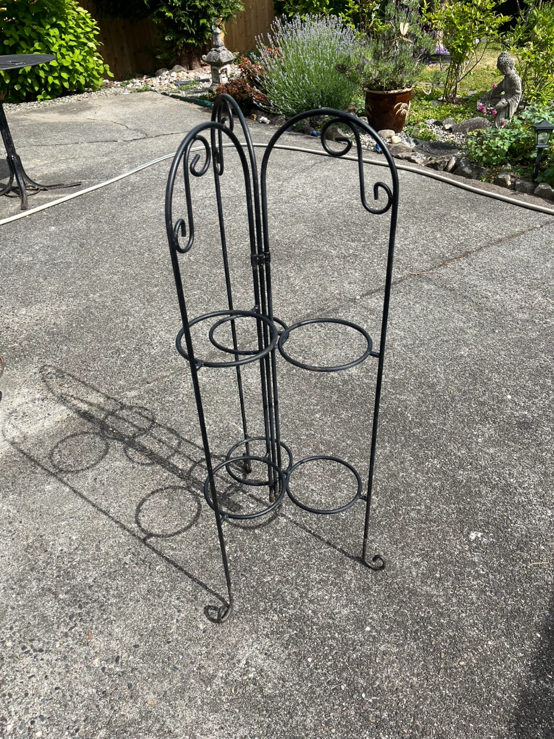 Assorted Vintage Metal Plant Stands - photo 4