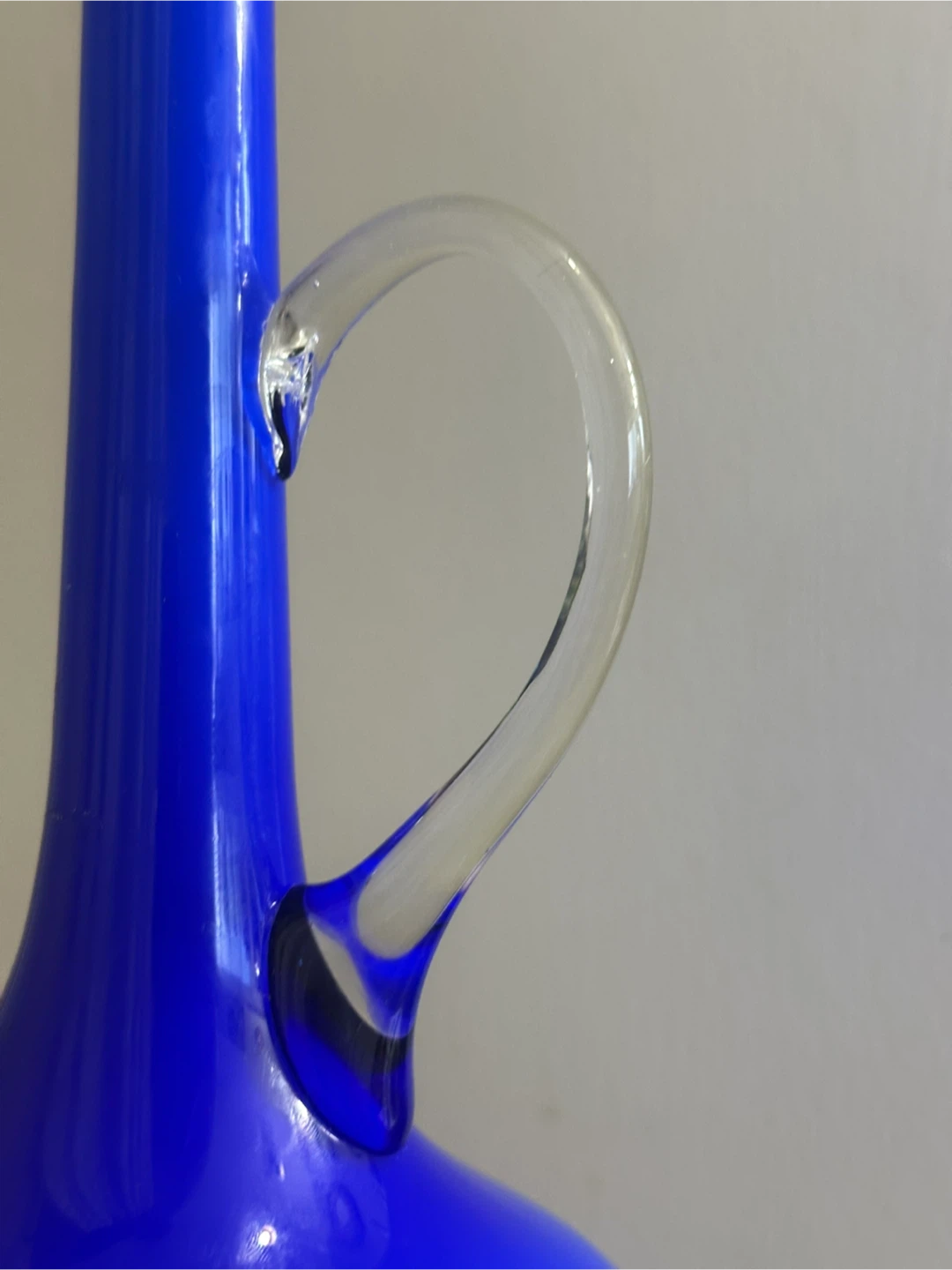 Mid Century Empoli Glass Jug - photo 2