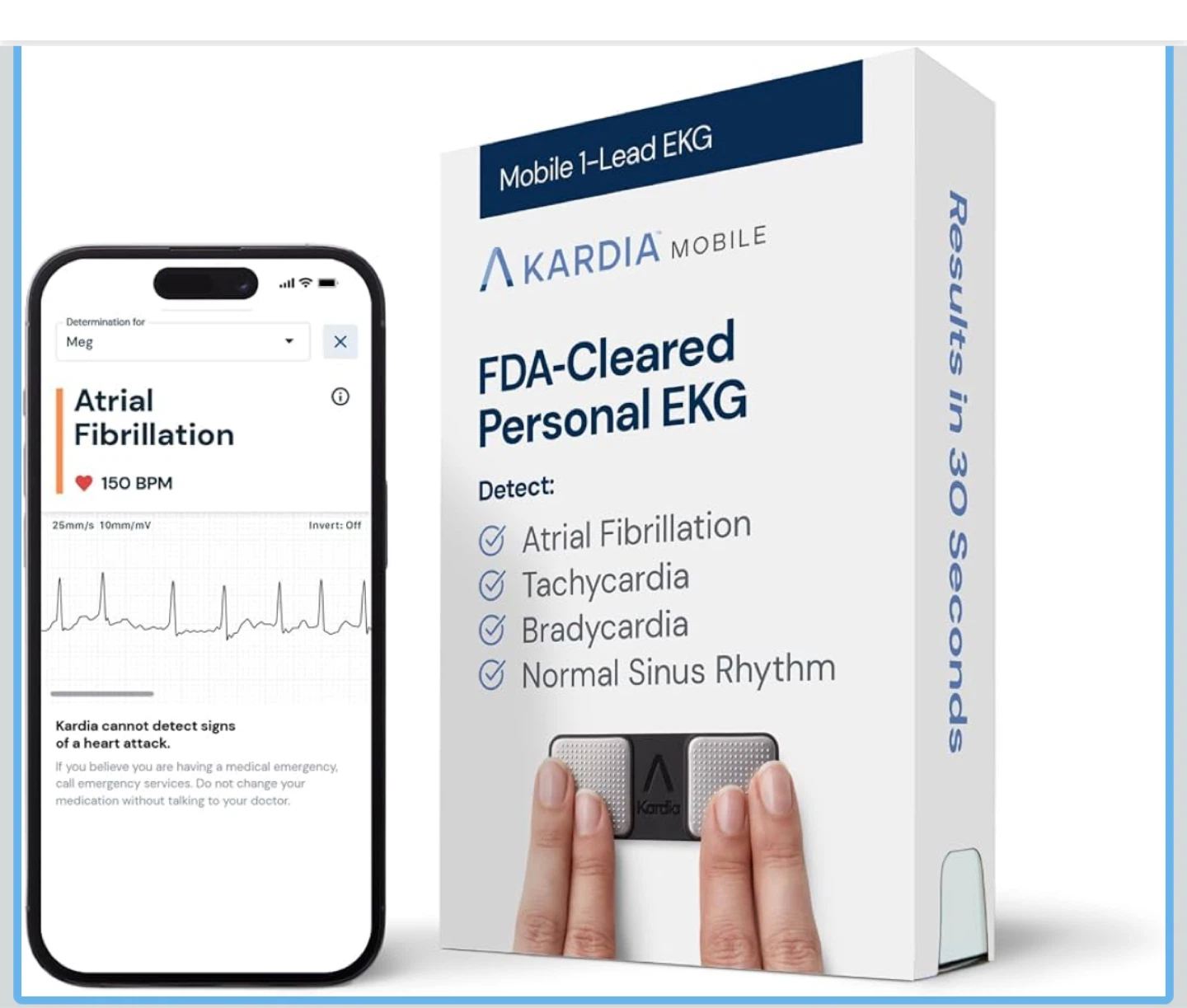Kardia Mobile FDA-Cleared Personal EKG