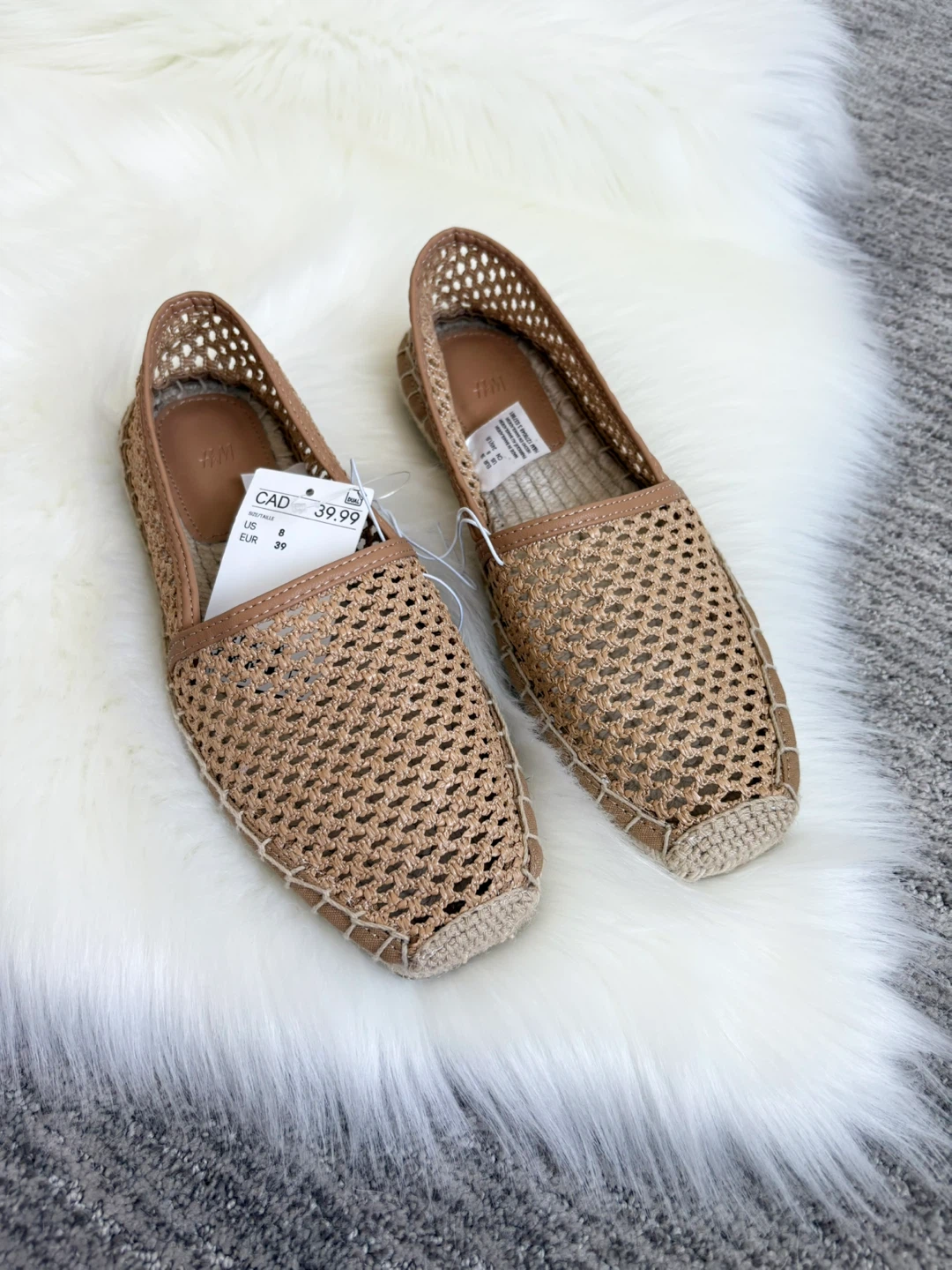 H&M Women's Espadrille Flats Size 8 (BRAND NEW) - photo 5