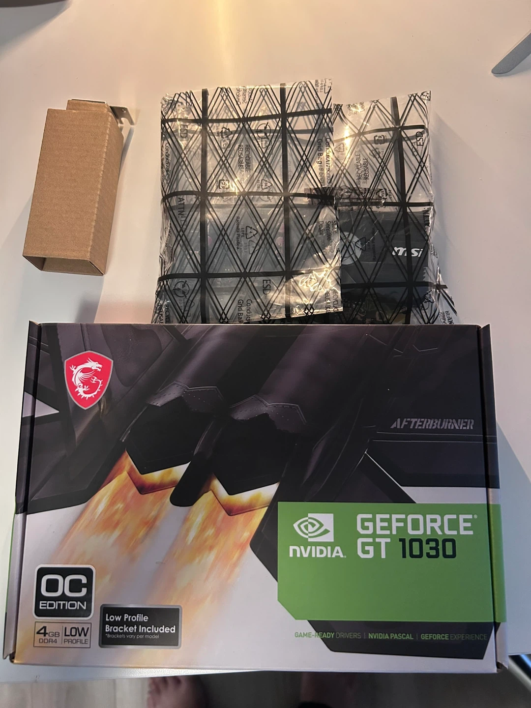 MSI NVIDIA GeForce GT 1030 OC Edition 4GB Graphics Card - photo 2