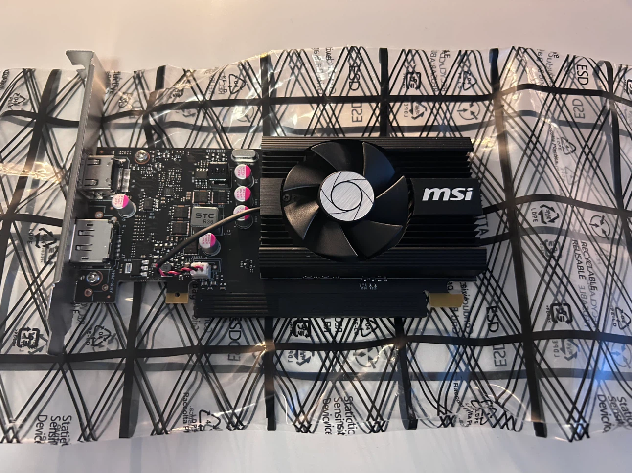 MSI NVIDIA GeForce GT 1030 OC Edition 4GB Graphics Card - photo 3