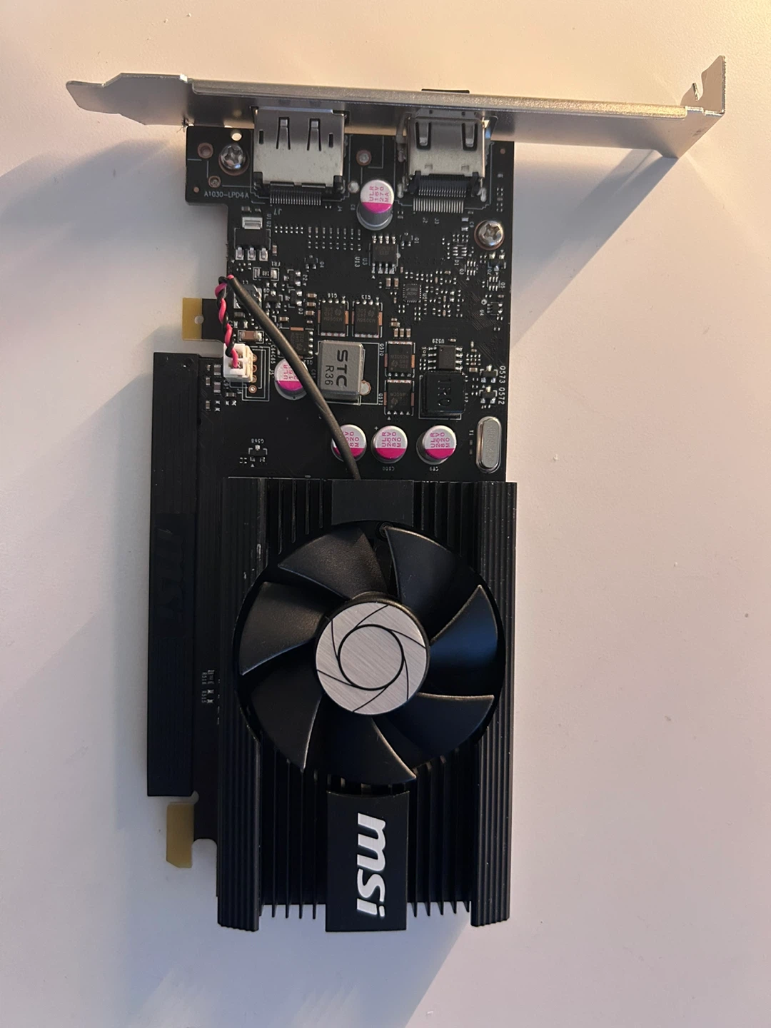 MSI NVIDIA GeForce GT 1030 OC Edition 4GB Graphics Card - photo 5