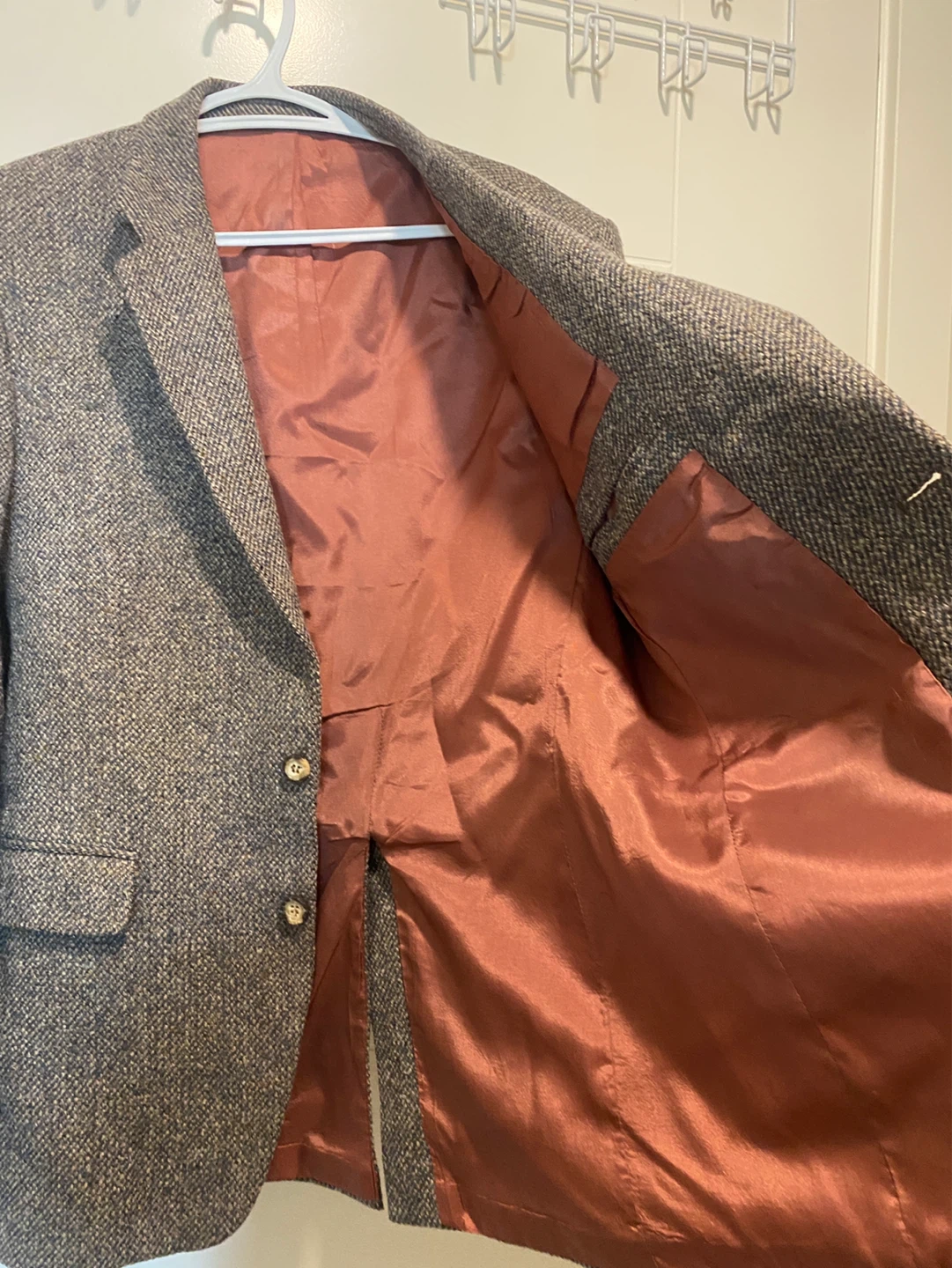 Men's Tweed Blazer Jacket - photo 5