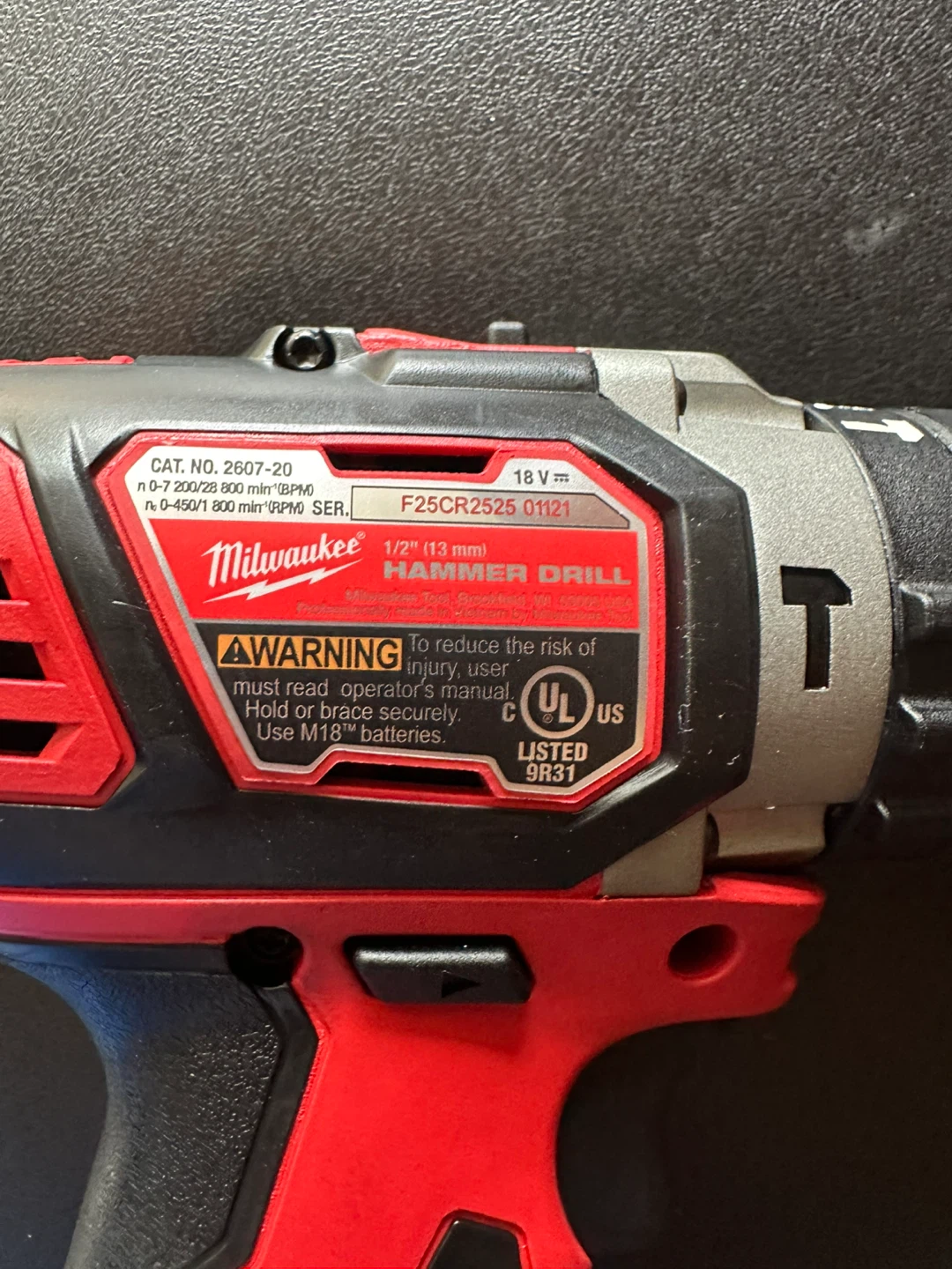 Milwaukee Hammer Drill 1/2" (13 mm) - photo 3