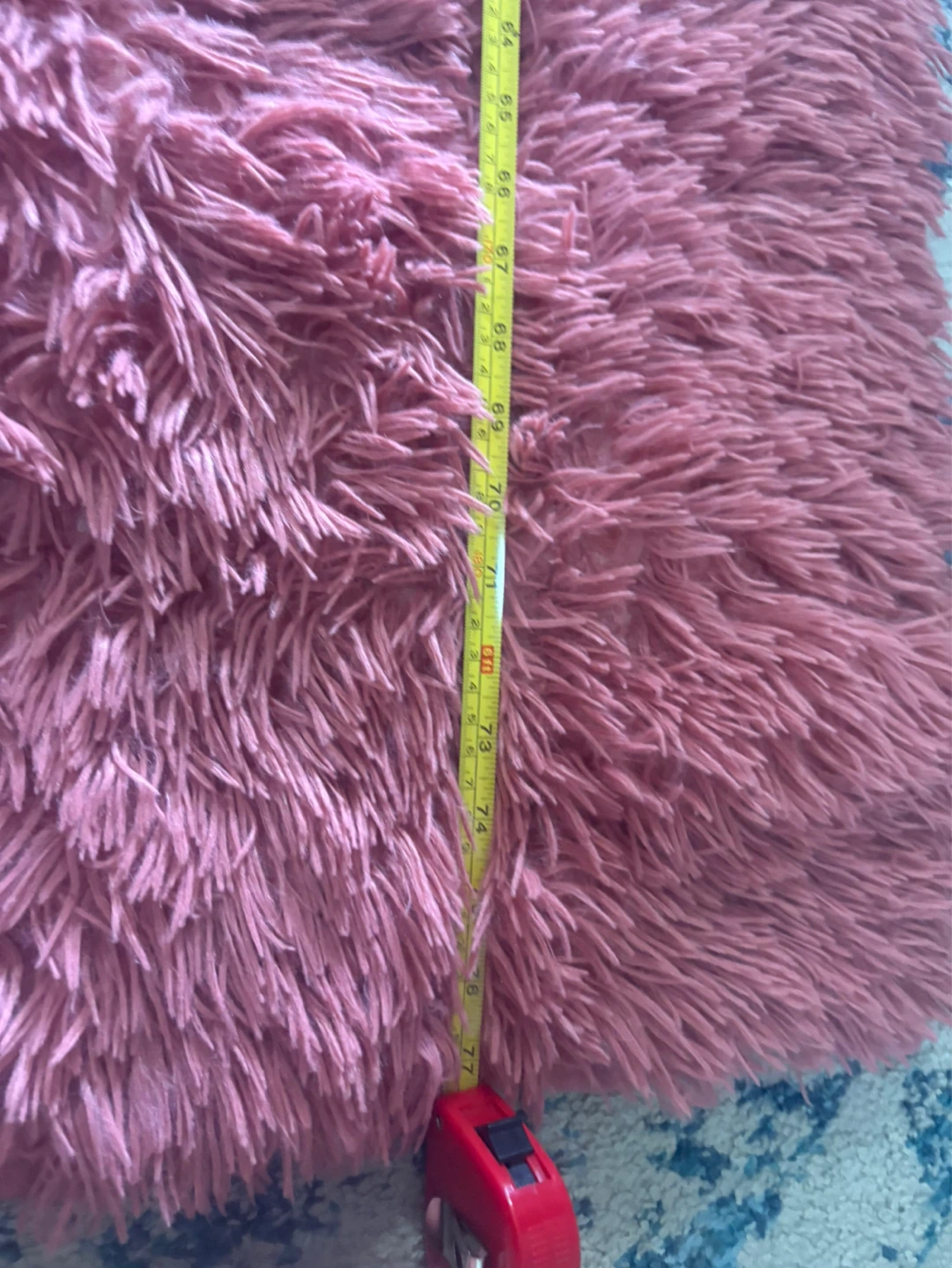 Shaggy Rose Pink Area Rug - photo 2