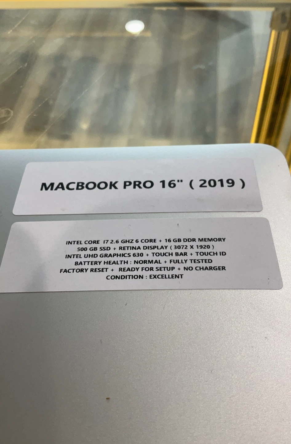 Apple MacBook Pro 16" (2019)