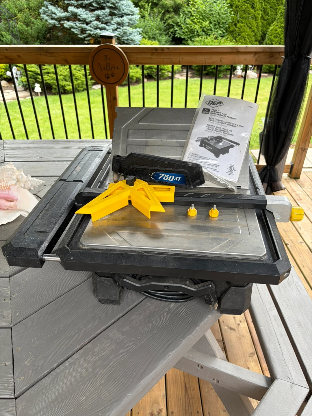 QEP 750XT 7" Tile Saw - photo 4