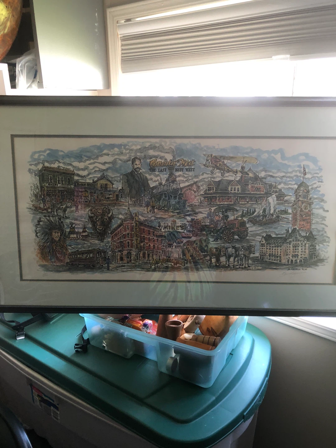 Canada The Last Best West Print by B. Neiman 1992
