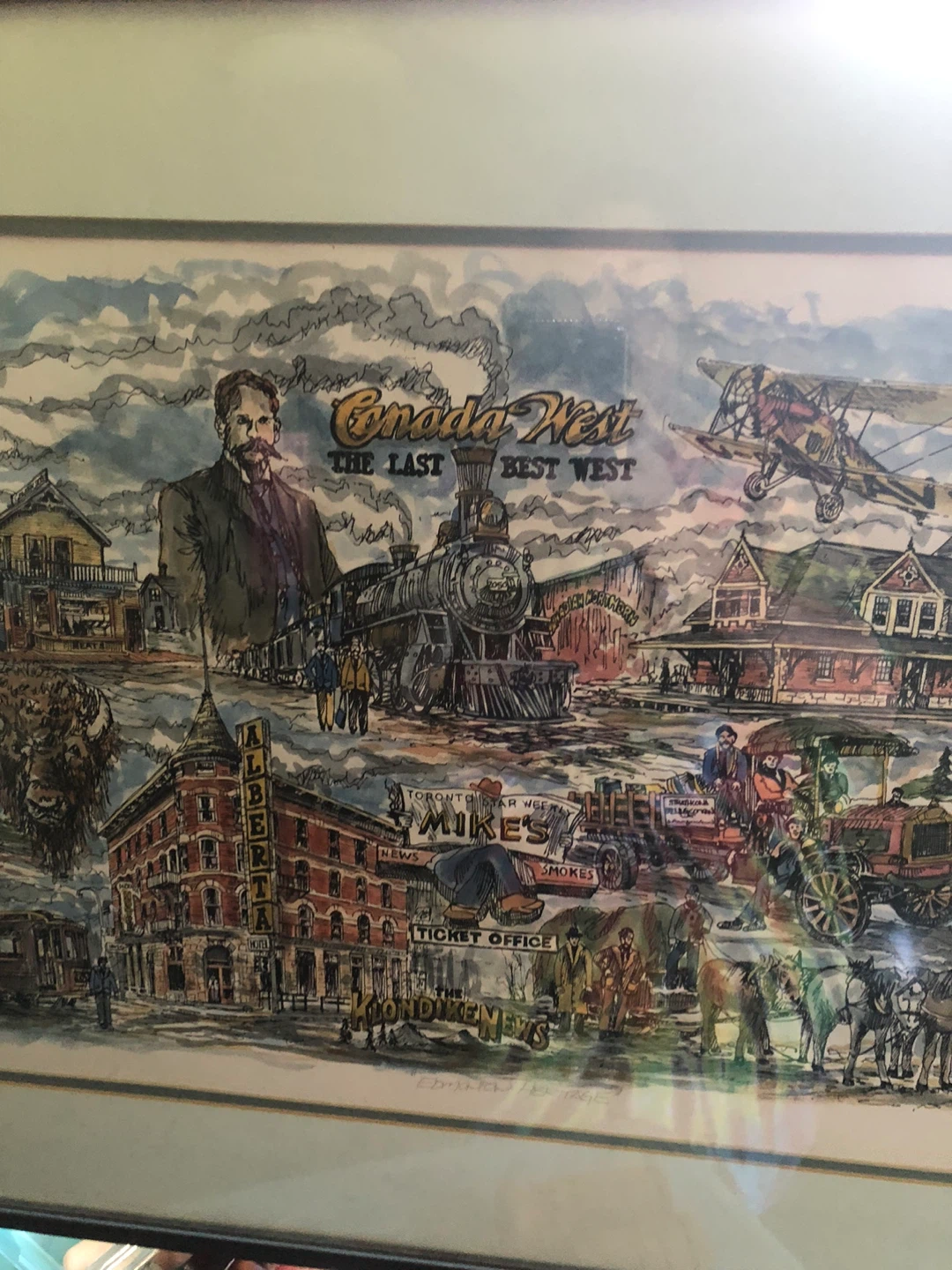 Canada The Last Best West Print by B. Neiman 1992 - photo 4