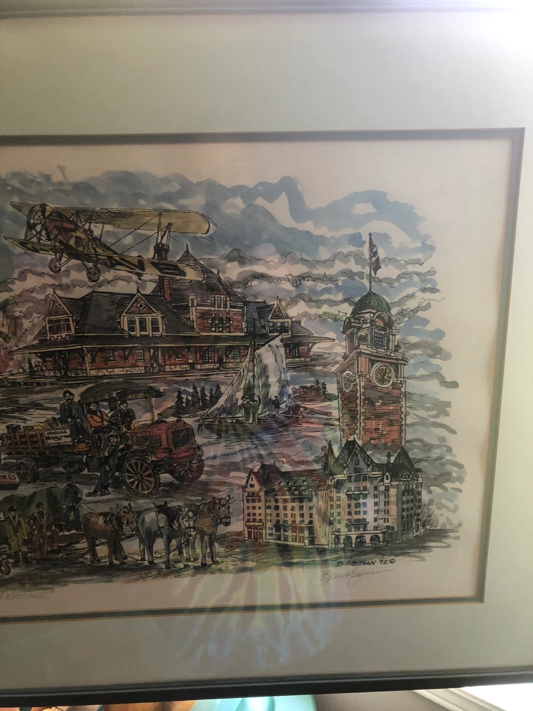Canada The Last Best West Print by B. Neiman 1992 - photo 3