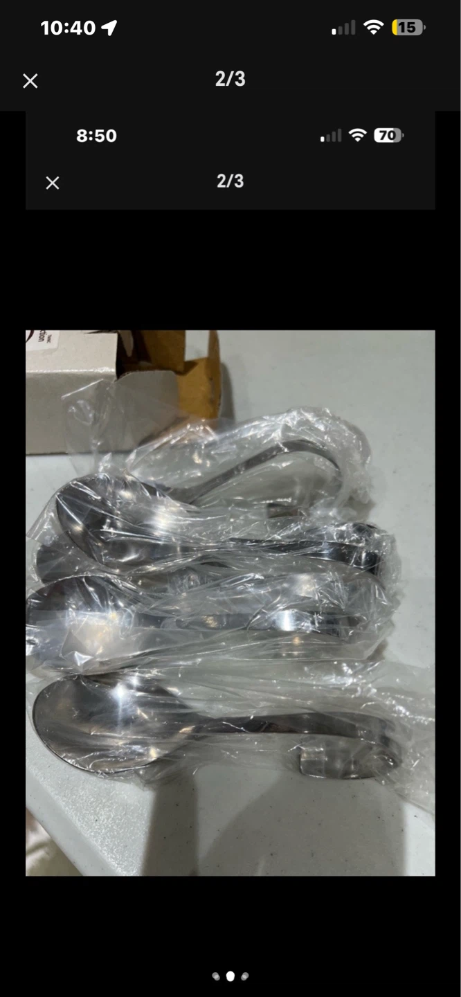 Contempo Collection Stainless Steel Spoons Set of 6 - photo 3