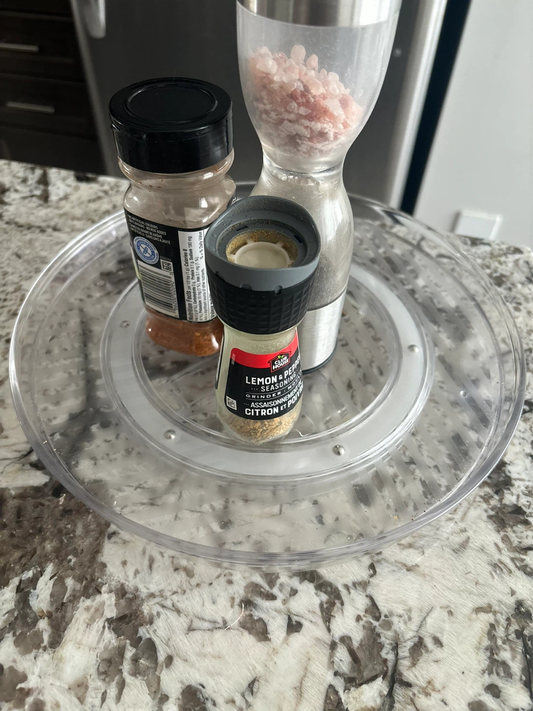Clear Turntable Spinner