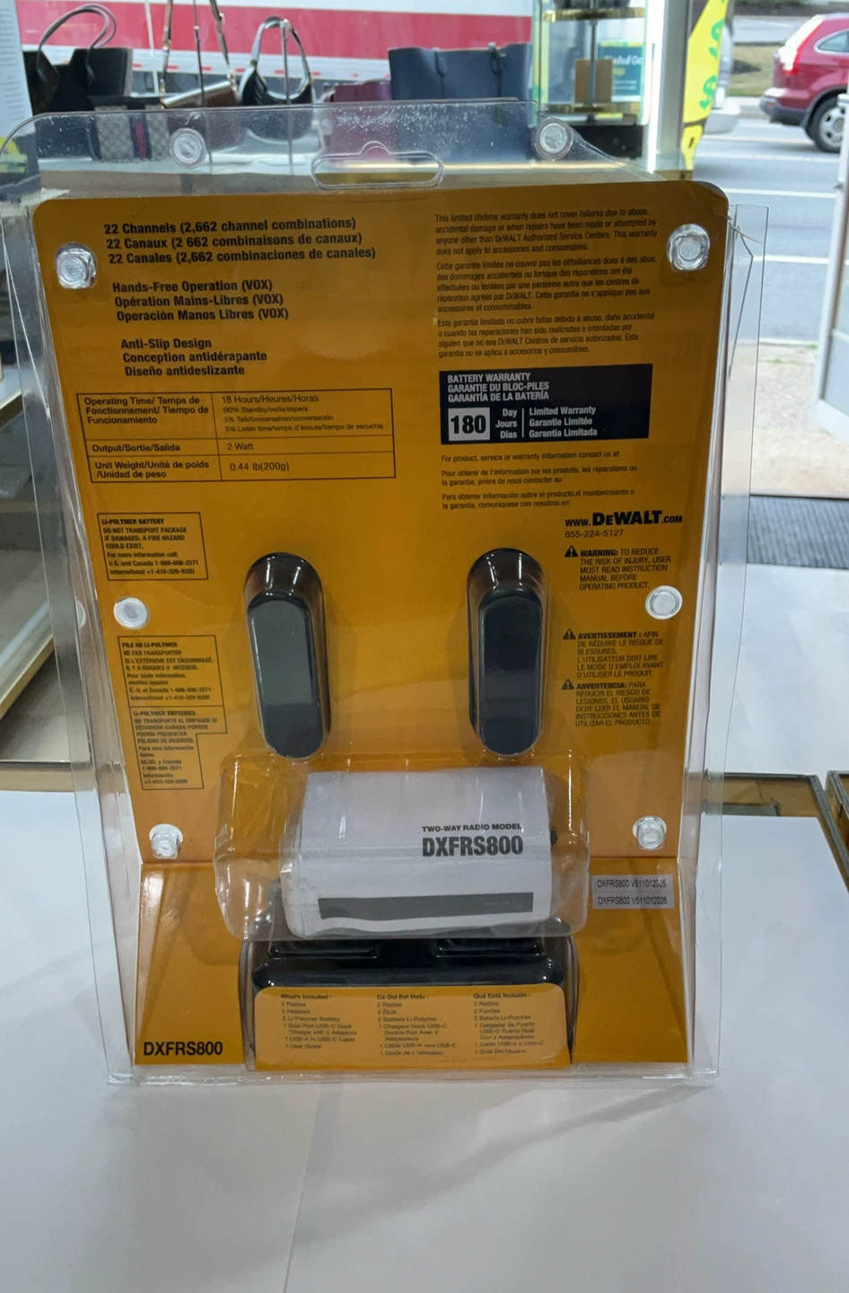 DEWALT Heavy Duty Walkie-Talkies DXFRS800 - photo 2