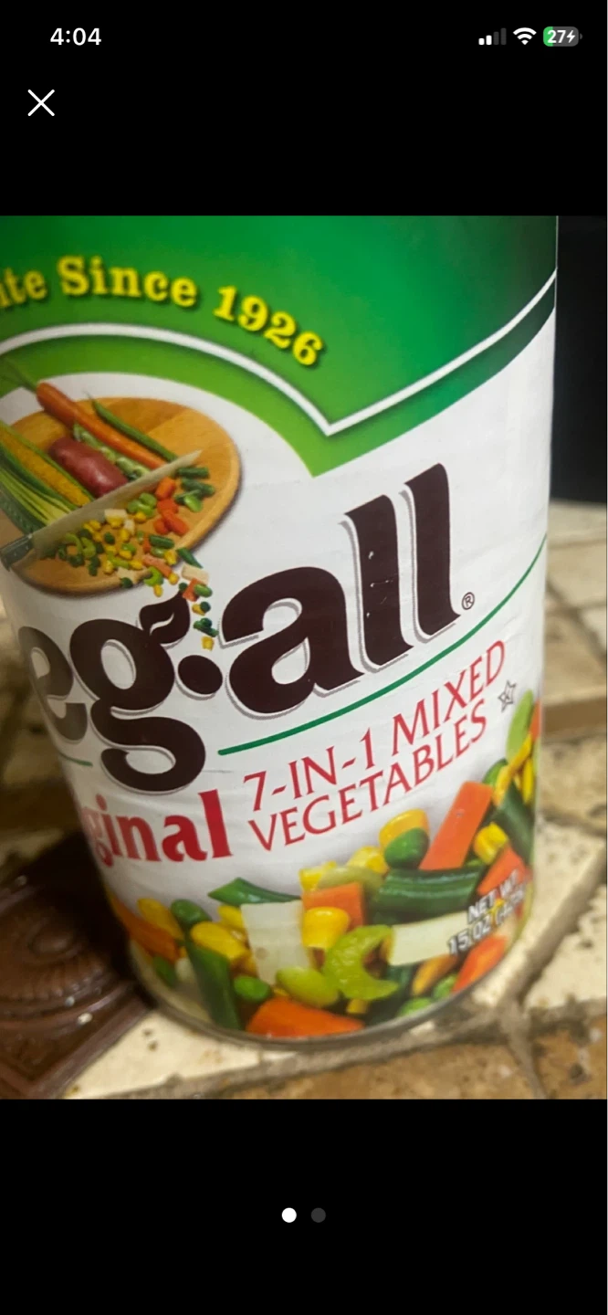 Veg-all 7-in-1 Mixed Vegetables Can