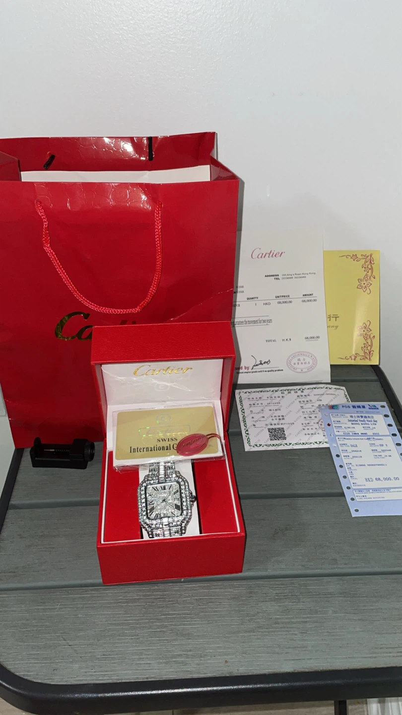 Luxury iced Watch