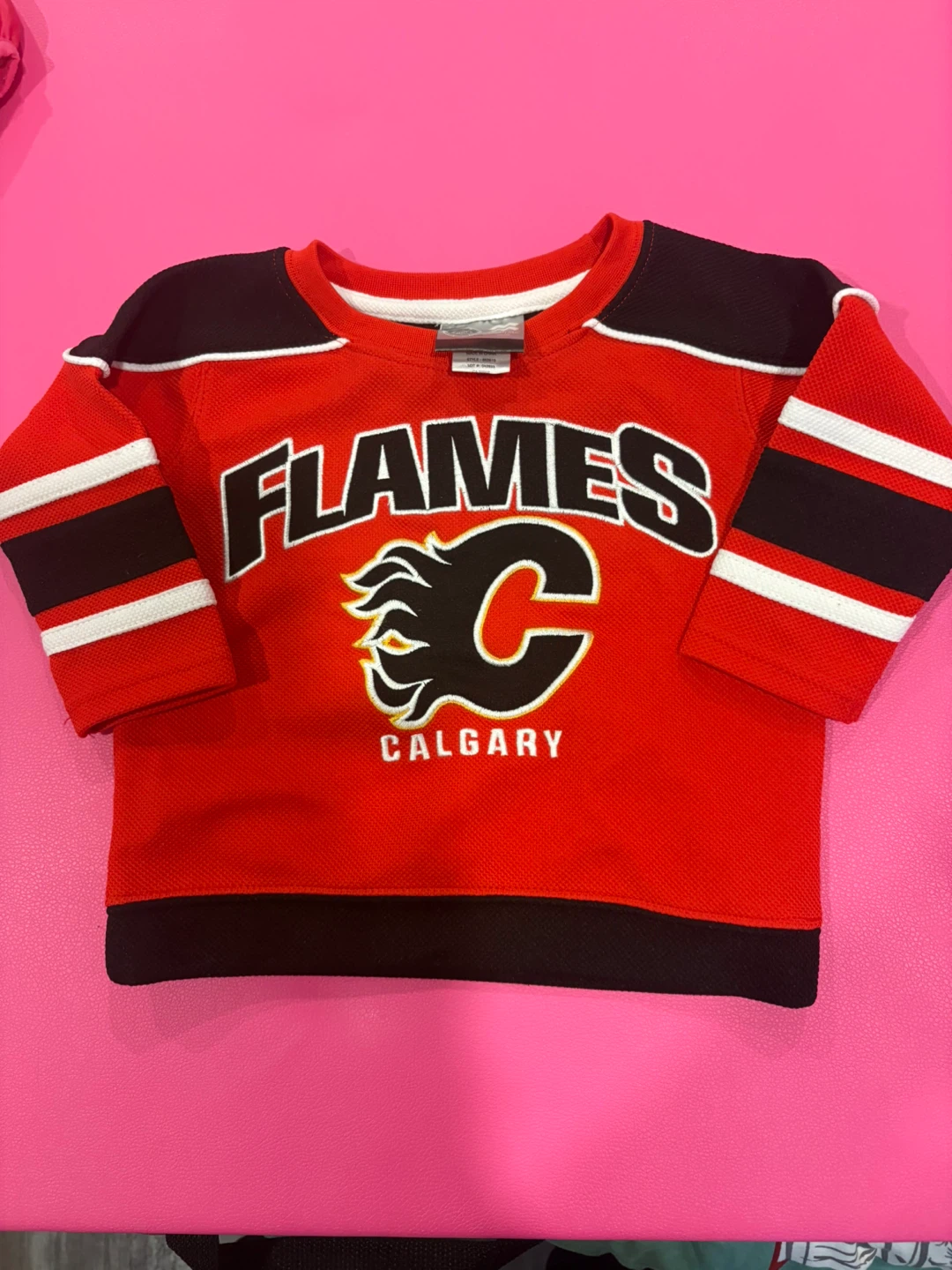 Calgary Flames NHL Baby Jersey 12 months