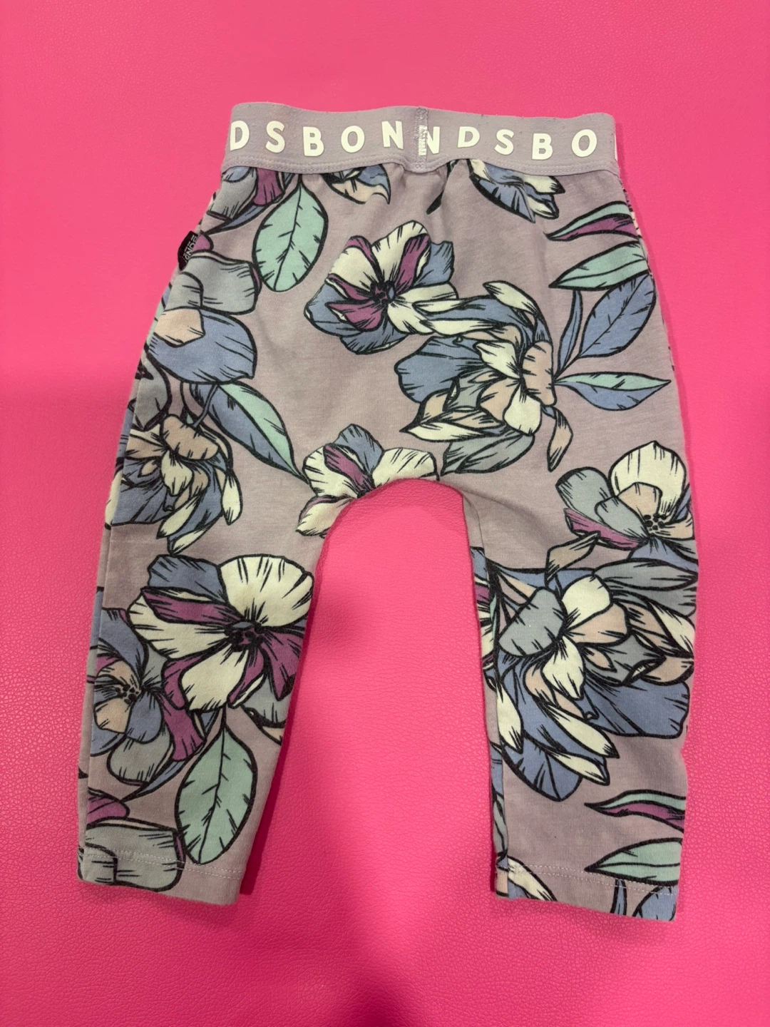 Bonds Baby Pants Size 6-12 Months Floral Print - photo 2