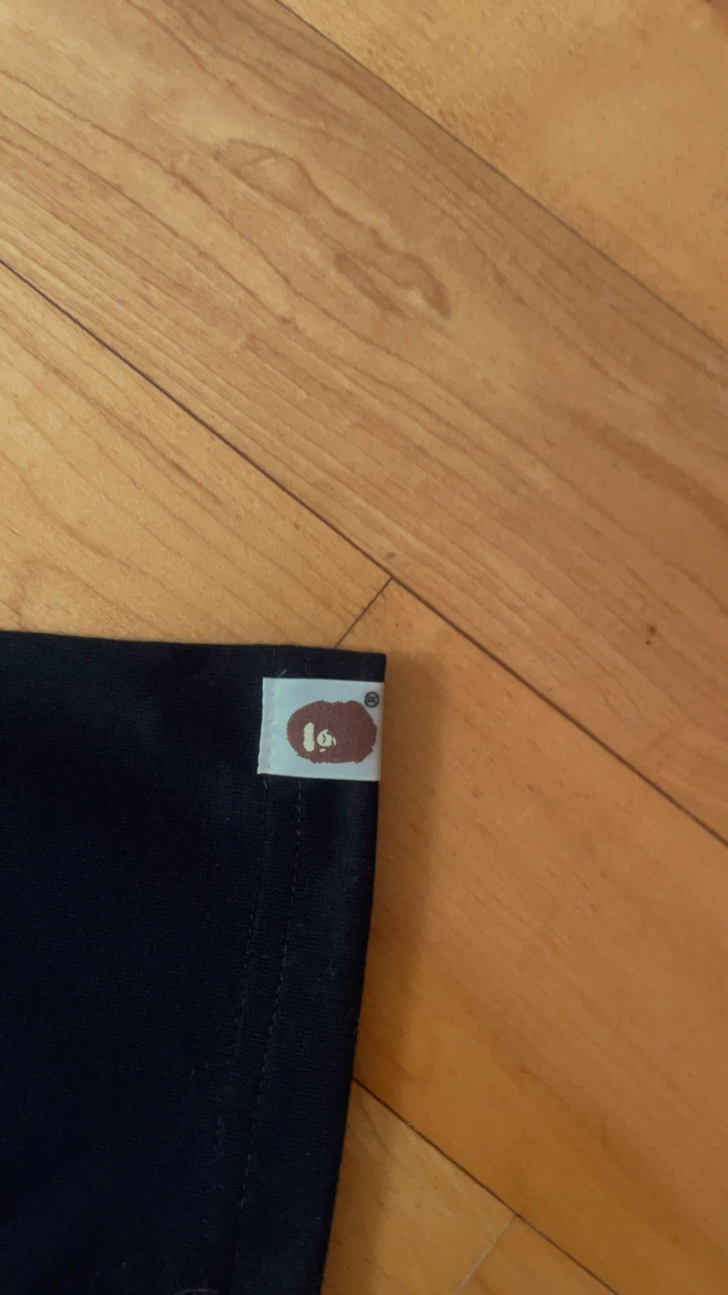 BAPE A Bathing Ape Black Graphic T-Shirt - photo 2