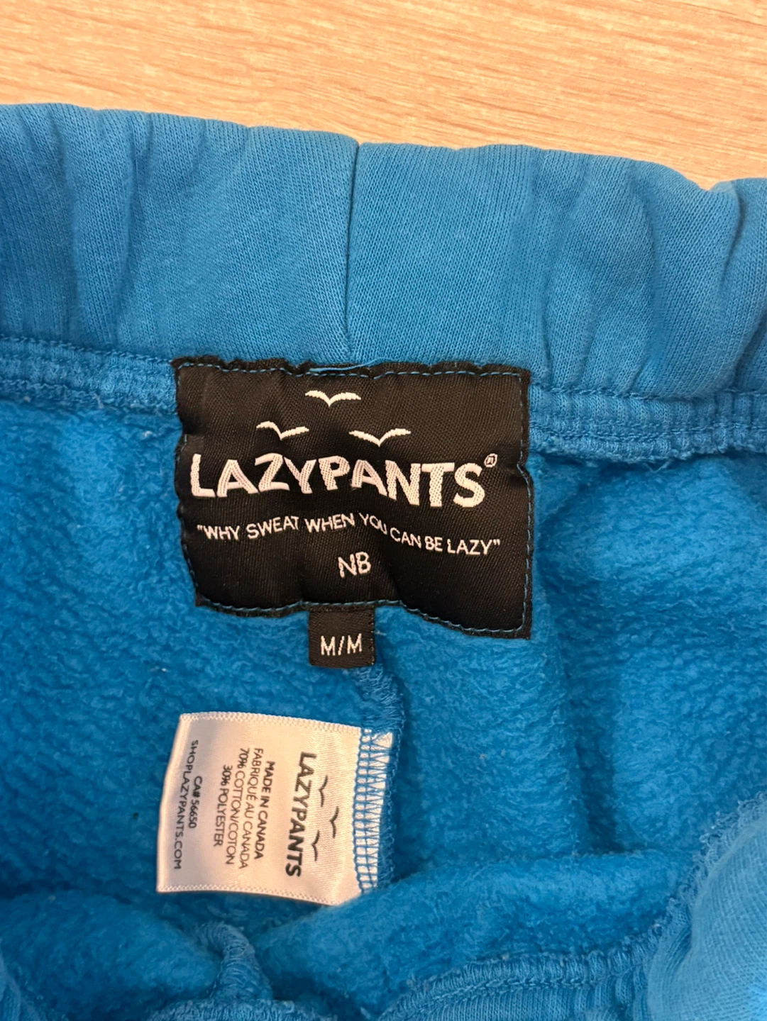 LazyPants Blue Sweatpants Size M/M - photo 2