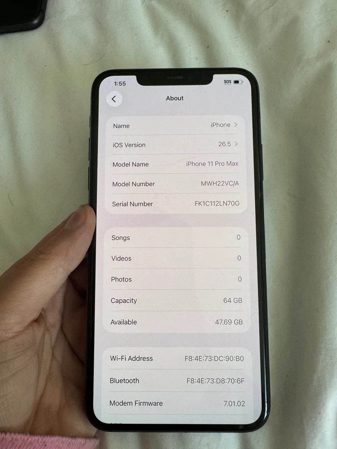 iPhone 11 Pro Max 64GB - Cracked Back - photo 2