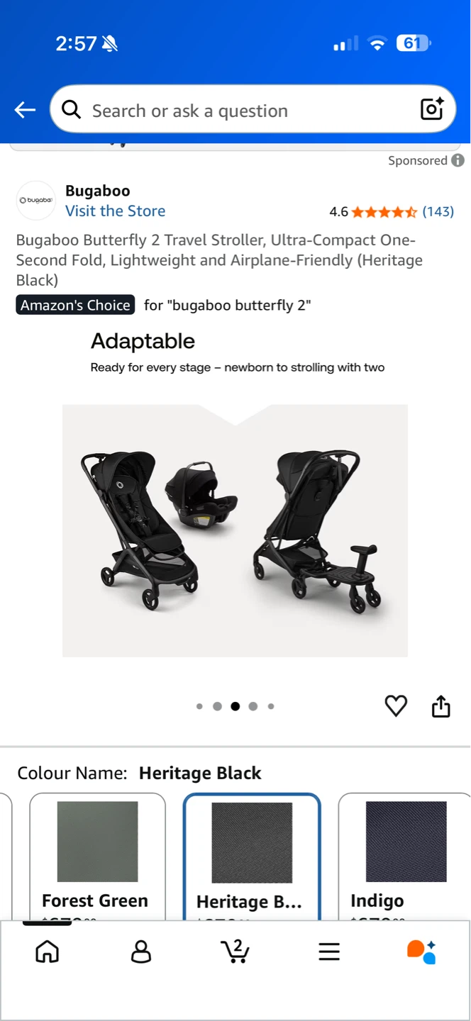 Brand New Bugaboo Butterfly 2 - photo 5