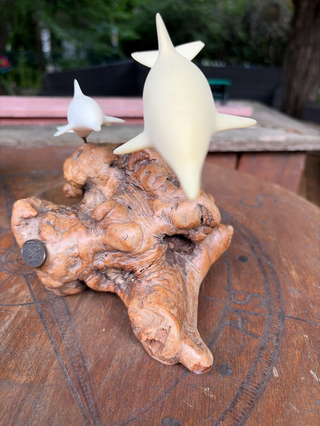 Vintage John Perry Dolphin Sculpture - photo 3