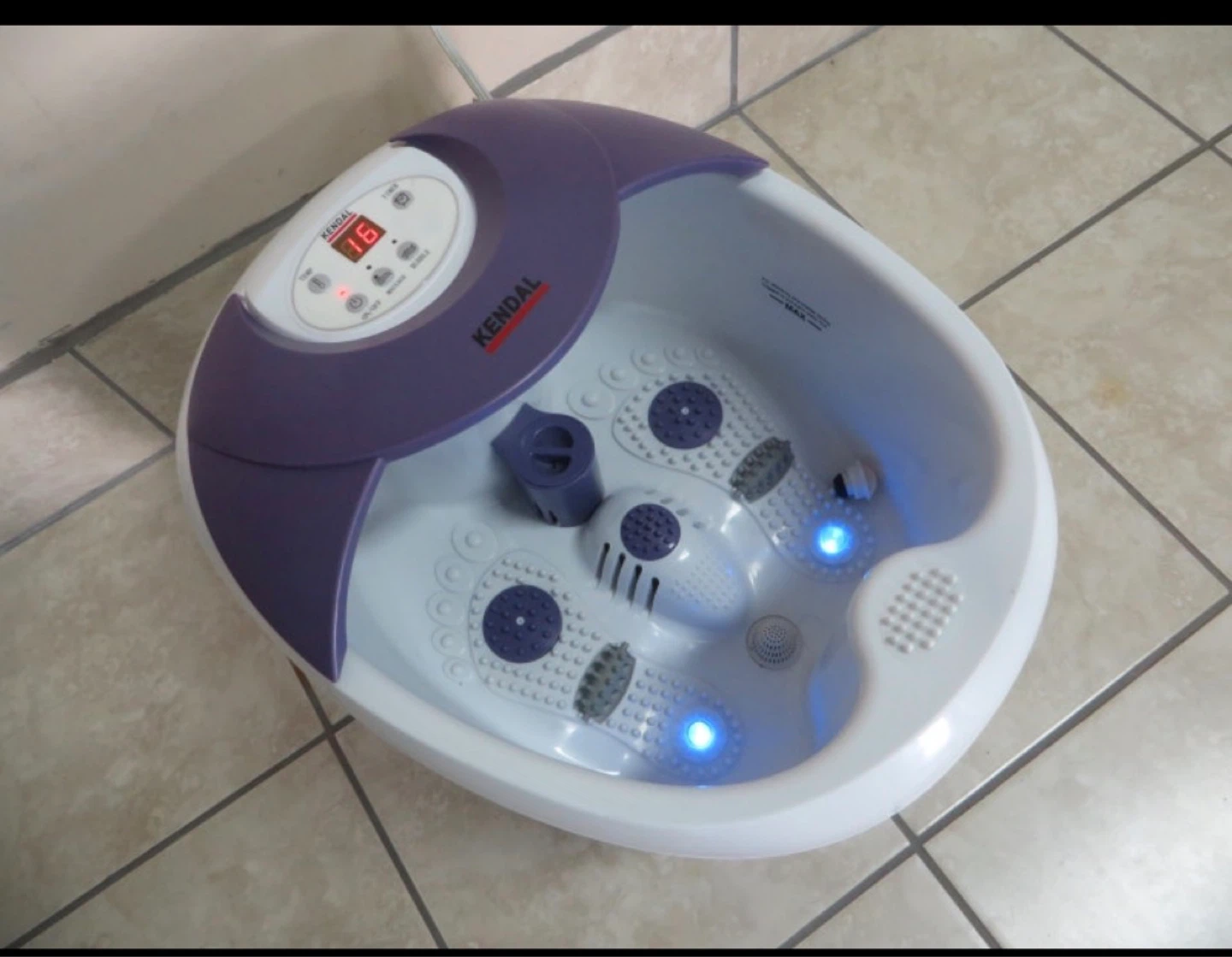 KENDAL Foot Spa Bath Massager with Bubble