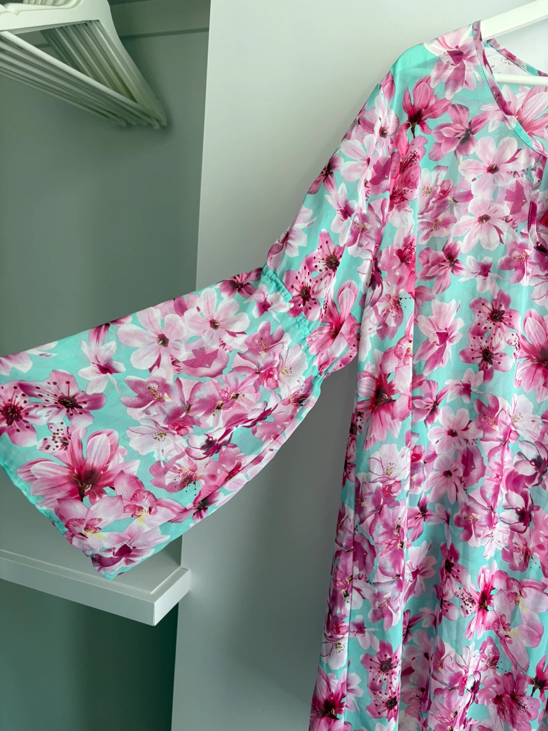 La Vie en Rose Aqua Swim Cover-Up size L - photo 5