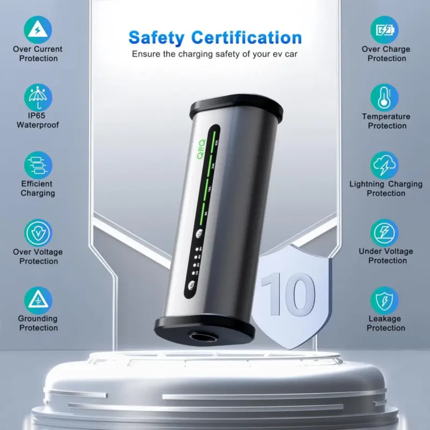 QPQ Charger , Portable Electric Vehicle Charging Stations - photo 4