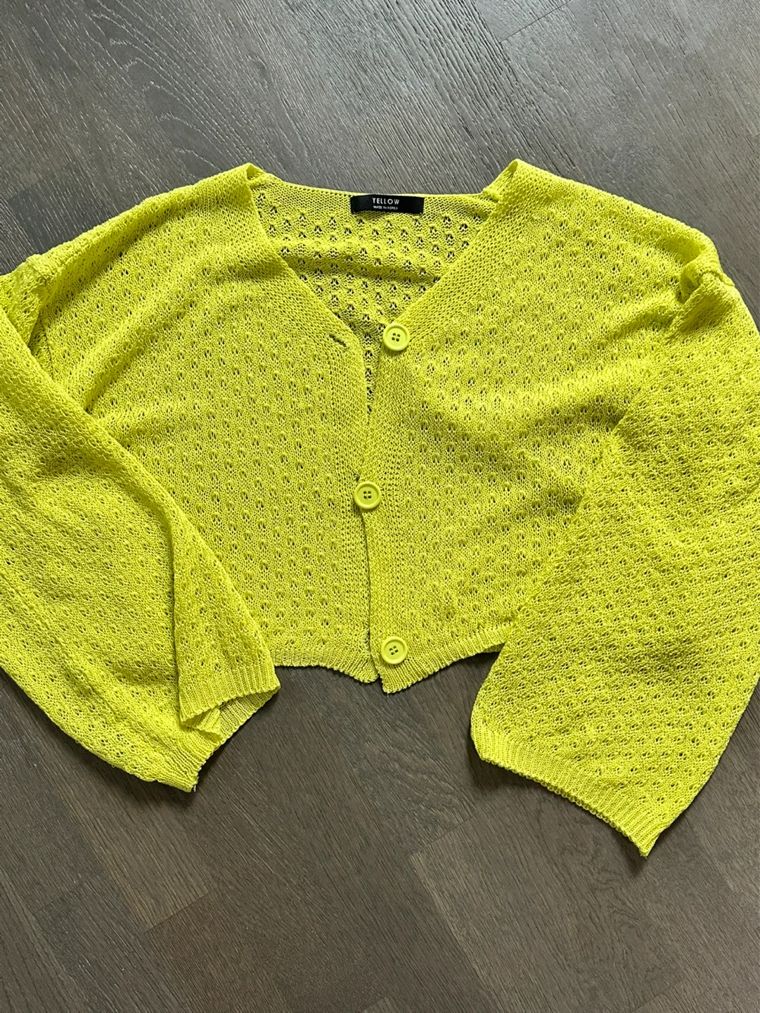 🇰🇷Yellow Summer Cardigan - photo 3