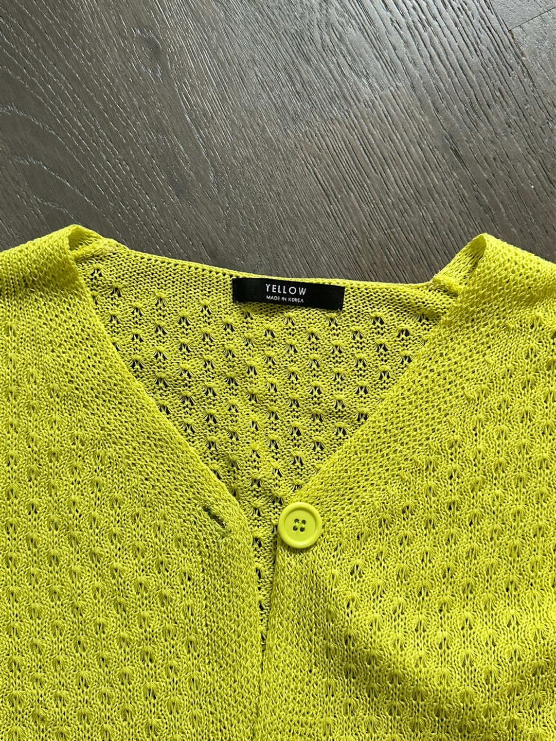 🇰🇷Yellow Summer Cardigan - photo 4