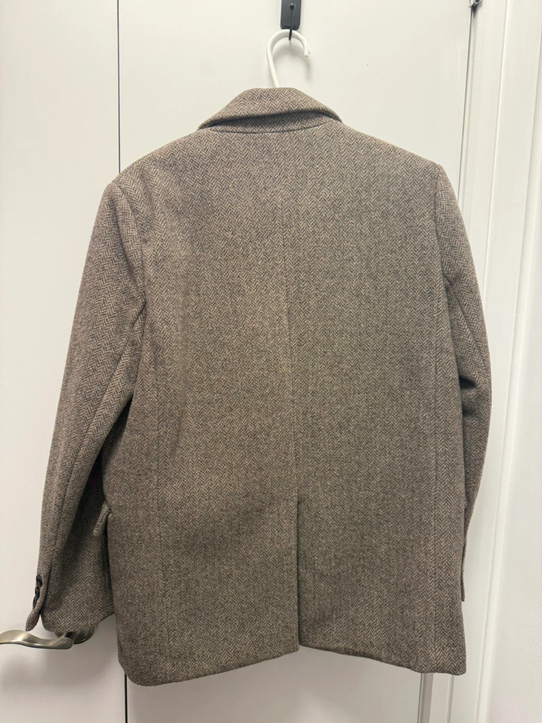 Brown Herringbone Blazer - photo 2