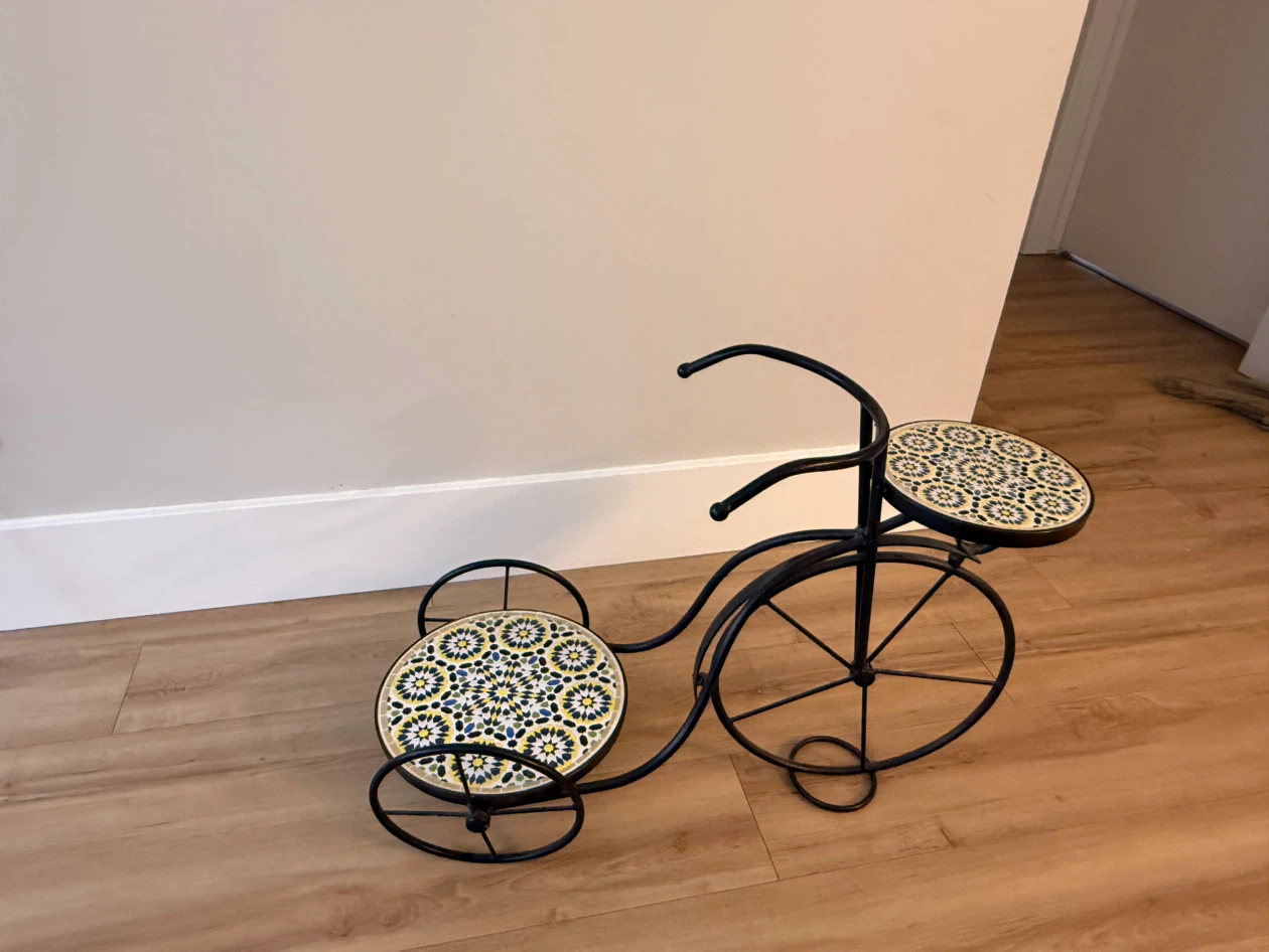 Decorative Bicycle Plant Stand - photo 4