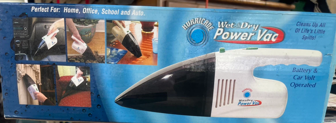Hurricane Wet & Dry Power Vac Handheld Vacuum - photo 2