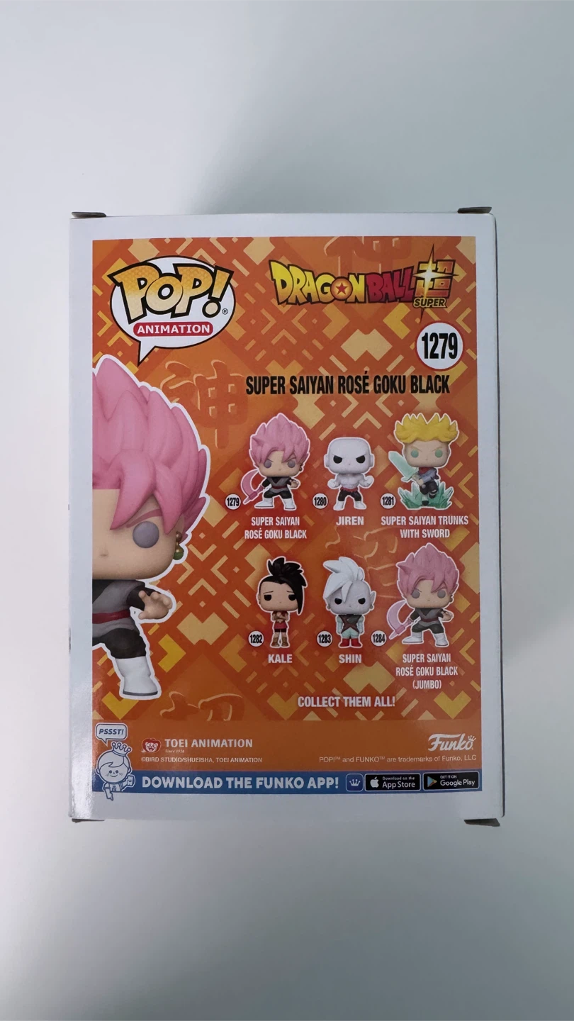Funko Pop Dragon Ball Super - Super Saiyan Rose Goku Black #1279 - photo 4