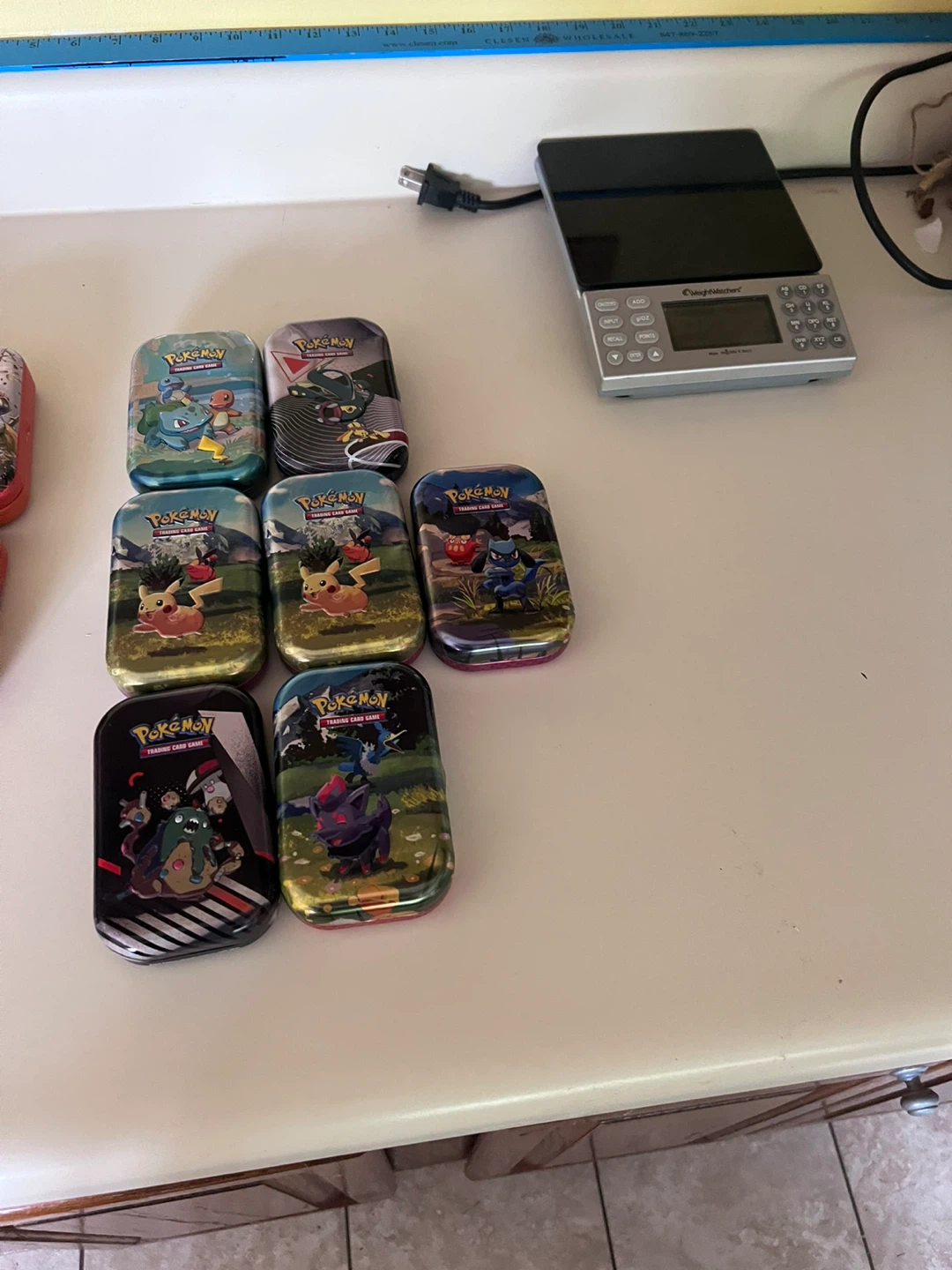 Empty One Piece & Pokémon Trading Card Game Tins - photo 3